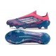 Adidas F50 Elite Sans Lacets FG Neuf Bleu Solaire Blanc Ftwr Rose