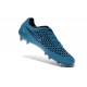 Crampons de Football Neuf Nike Magista Opus FG ACC Bleu Noir