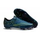 Crampons Football Nike Mercurial Vapor X FG Homme Bleu Noir Volt