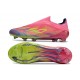 Adidas F50 Elite Sans Lacets FG Neuf Rose Jaune Amarillo