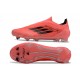 Adidas F50 Elite Sans Lacets FG Neuf Orange Noir