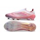 Adidas F50 Elite Sans Lacets FG Neuf Rose Blanc