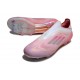 Adidas F50 Elite Sans Lacets FG Neuf Rose Blanc