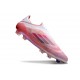 Adidas F50 Elite Sans Lacets FG Neuf Rose Blanc