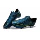 Crampons Football Nike Mercurial Vapor X FG Homme Bleu Noir Volt