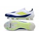 Adidas F50 Elite Sans Lacets FG Neuf Blanc Jaune Solaire Bleu Lucide