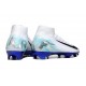 Nike Zoom Mercurial Superfly 10 Elite FG Blanc Noir Bleu