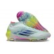 Chaussure Adidas F50 Elite Mid FG Stellar Icon - Bleu Jaune