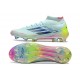 Chaussure Adidas F50 Elite Mid FG Stellar Icon - Bleu Jaune
