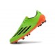 Crampons Adidas F50 Elite FG Vert Orange Noir