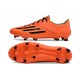 Crampons Adidas F50 Elite FG Orange Noir