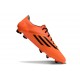 Crampons Adidas F50 Elite FG Orange Noir