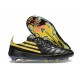 Crampons adidas F50 Elite FG Noir Jaune