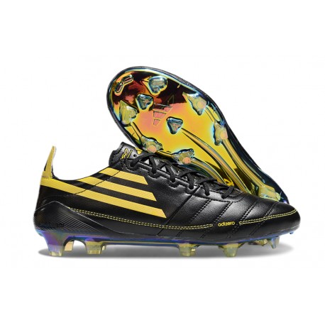 Crampons adidas F50 Elite FG Noir Jaune