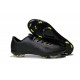 Crampons Football Nike Mercurial Vapor X FG Homme Violet Vert Tout Noir