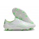 Crampons Adidas F50 Elite FG Blanc Vert