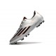 Crampons Adidas F50 Elite FG Argent Noir