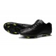 Crampons Football Nike Mercurial Vapor X FG Homme Violet Vert Tout Noir