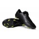 Crampons Football Nike Mercurial Vapor X FG Homme Violet Vert Tout Noir