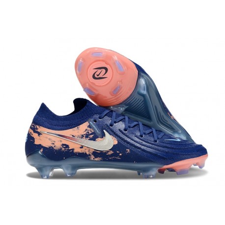 Nike Phantom Luna 2 Elite Low FG Neuf X Haaland Bleu Vide Chrome