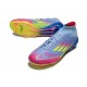 Chaussure Adidas F50 Elite Mid FG Bleu Fusion Citron Lucide Rose Lucide
