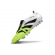 adidas Predator 2025 Elite FT FG Blanc Noir Citron Lucid