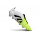 adidas Predator 2025 Elite FT FG Blanc Noir Citron Lucid
