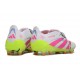 adidas Predator 2025 Elite FT FG Blanc Rose Lucide Citron Lucide