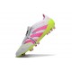 adidas Predator 2025 Elite FT FG Blanc Rose Lucide Citron Lucide