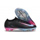 Nike Air Zoom Mercurial Vapor 16 Elite FG Noir Rose Bleu