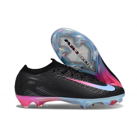 Nike Air Zoom Mercurial Vapor 16 Elite FG Noir Rose Bleu