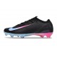 Nike Air Zoom Mercurial Vapor 16 Elite FG Noir Rose Bleu