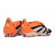 adidas Predator 2025 Elite FT FG Noir Blanc Orange