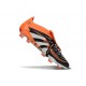 adidas Predator 2025 Elite FT FG Noir Blanc Orange
