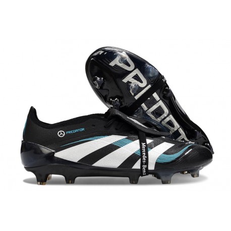 adidas Predator 2025 Elite FT FG Noir Blanc Bleu