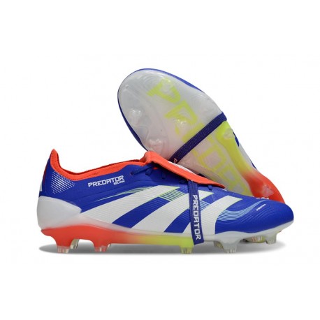 adidas Predator 2025 Elite FT FG Bleu Rouge Blanc