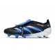 adidas Predator Foldover Tongue Elite FG Noir Bleu