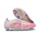 adidas Predator Foldover Tongue Elite FG Rose Blanc