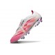 adidas Predator Foldover Tongue Elite FG Rose Blanc