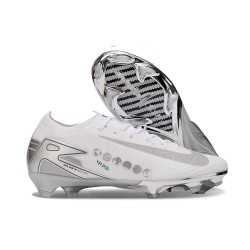 Nike Air Zoom Mercurial Vapor 16 Elite FG Blanc Argent