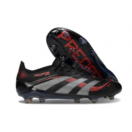 Chaussure adidas Predator Elite FG Noir Rouge