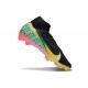 Nike Zoom Mercurial Superfly 10 Elite FG Noir Jaune Orange