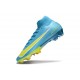 Nike Zoom Mercurial Superfly 10 Elite FG Bleu Jaune