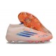 Chaussure Adidas F50 Elite Mid FG Orange Bleu