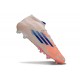 Chaussure Adidas F50 Elite Mid FG Orange Bleu