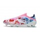 Adidas F50 Elite Sans Lacets FG Neuf Blanc Bleu Rose