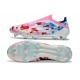 Adidas F50 Elite Sans Lacets FG Neuf Blanc Bleu Rose