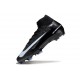 Nike Zoom Mercurial Superfly 10 Elite FG Noir Bleu Givré