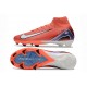 Nike Zoom Mercurial Superfly 10 Elite FG Rouge Blanc Noir