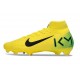 Nike Zoom Mercurial Superfly 10 Elite FG Jaune Noir Vert